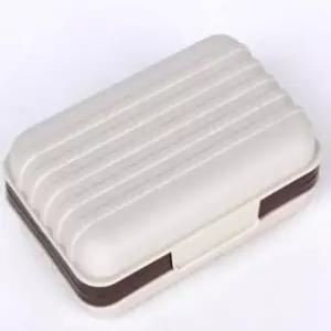 ( )비누받침대 비누받침 비눗갑 비누거치대 샴푸바케이스 휴대용 화이트