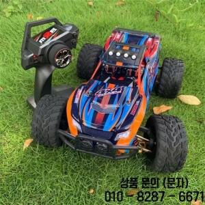1:10 대형 전지형 오프로드 원격 조종 자동차 트럭 2.4G 4WD 50KM/H LED 고속 토크 서보 전기 RC