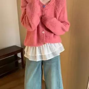 여성 봄여름 쿨한 프릴 레이어드 이너 나시