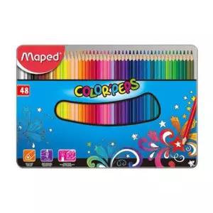 마패드 컬러펩스 색연필 일반 틴 48색
