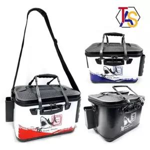 크릴백 TAS 하드 밑밥통 다용도 EVA 낚시로드 주걱꽂이