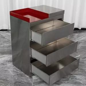 원목 커트 트레이 흰색 거치대 선반 실츄레이 메이블