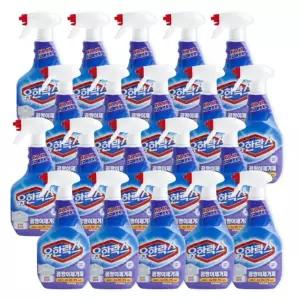 욕실청소스프레이 유한락스 욕실청소용 10개입 한박스 600ml+600ml