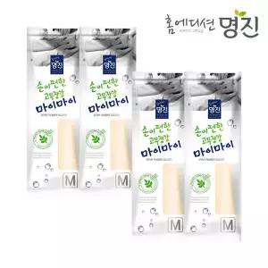 [명진] 마이마이 고무장갑 중형 M 아이보리 X 4개