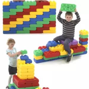 유치원 교육완구 창의 협동놀이 빅블록 48p 상상력 논리사고 추천 늘봄교실 문제해결능력 협동심