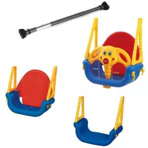 성장 단계별 3스텝 맞춤 안전 아기 점보그네 실내놀이 놀이방완구 장난감그네 키즈펜션 인기