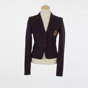 교복몰 투버튼 퍼플 여자자켓 (일산대진고) 교복자켓 ATM5+2tjQ