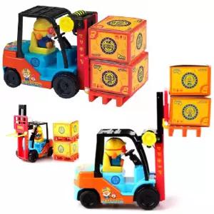 4세남아 진짜같이 작동하는 뽀로로 지게차 역할놀이 튼튼 유치원교구 중장비 장난감 두뇌발달