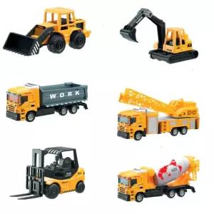 불도저 지게차 어린이 중장비 장난감 6종 자동차장난감 어린이선물 건설차 인기 모래놀이 견고한