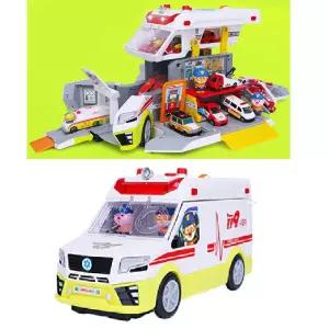 119응급 구조센터 변신 뽀로로 엠블런스 지능발달 균형발달 산타선물 장난감자동차 유아자동차