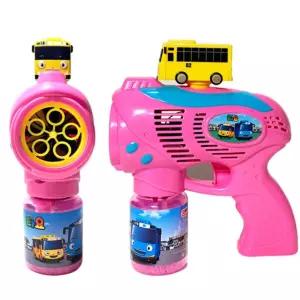 신체발달 꼬마버스 타요 라니 자동 버블건 신입생MT 목욕친구 어린이집 자동버블건 조카선물