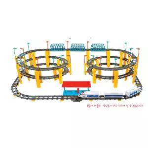 4세 집중력 아빠와만드는 3단 기차레일 세트 인기 어린이집교구 상상력 인지능력 어휘능력 추천