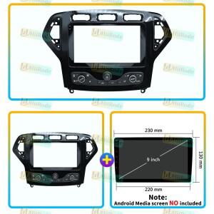 히이로데 자동차 안드로이드 라디오 스테레오 플레이어 프레임 패널 포드 몬데오 2007-2014용 전원 케이블