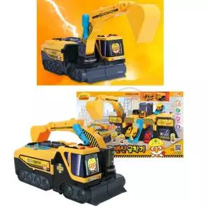중장비 탐사개척기지 뽀로로 변신 포크레인 트럭 장난감 완구 역할놀이 인기 어린이선물추천
