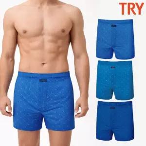 아빠팬티 시원한 여름 할아버지 선물 트렁크 팬티 쿨 죽섬유 박서 3매 세트