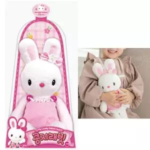 정서안정 오감발달 콩지래빗 돌아기애착인형 조카선물 돌선물 촉감발달 흔들기놀이 감각자극 EQ