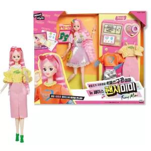 5살여아 인기캐릭터 새로운 옷 얼굴 미미인형 임신선물 조카선물 소근육발달 보육인형 정서안정