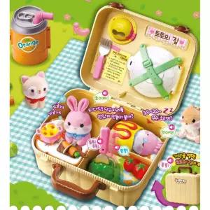 5살 아기토끼 얌얌펫 피크닉가방 인형의집 다양한놀이 인형세트 가성비 영유아선물 어휘력 추천