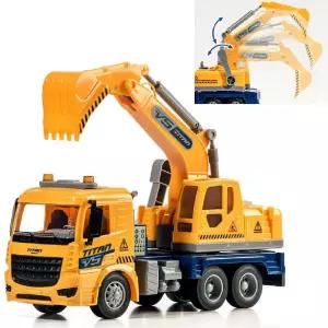 진짜처럼 작동 움직이는 포크레인 트럭 아기선물 중장비토이 인기 유치원교구 논리지능 산타선물