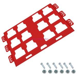 Packouts Toolbox에 대한 주최자 전체 너비 팩 아웃 블랙 장착 플레이트 A2BB