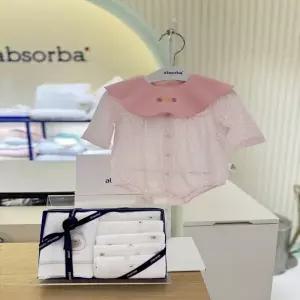 (압소바) 26SS크롱7부바디슈트(턱받이)(핑크)쁘링손수건 세트 G1A1310629