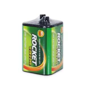 [모두쇼핑]로케트 망간건전지 6V 4R25 4FM 4개(1박스) 사각형 큰 대형 배터리 베터리
