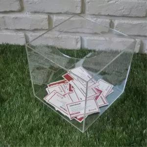 아크릴 투명 응모함 대형 경품함 뽑기함 추첨함 박스 추첨박스