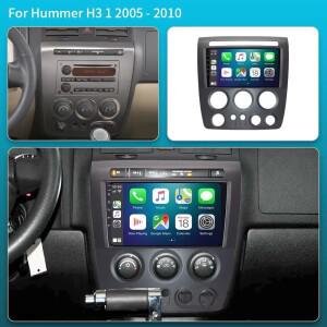 자동차 라디오 안드로이드 15 허머 H3 2005 - 헤드 유닛 WIFI 무선 카플레이 오토 퀄컴 GPS DVD
