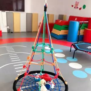 원형 해먹 그네 정원 안뜰 흔들 캠핑장 놀이터 야외 마당