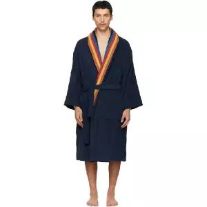 폴스미스 네이비 아티스트 스트라이프 가운 261260M219003