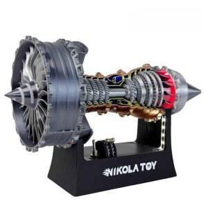 비행기 엔진 모형 항공기 과학 모델 제트엔진 전시 실습