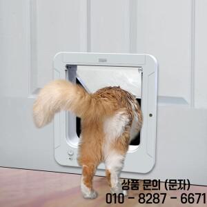 칼라형 고양이 문 스마트 작동되는 자동 감지 간편 설치 가정용 애완동물