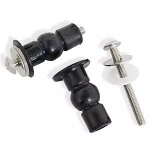 [베스트TOP100]h양변기 커버 (체결볼트 검정2P) 상부 시트연결 비데