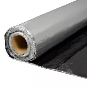 GOOPCXO 39 x 32.8피트 자체 접착 아스팔트 롤 방수 지붕 수리 프 밀봉 멤브레인 솔기 누수 클래딩