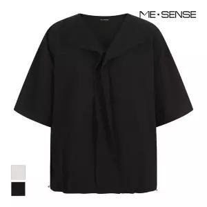 [미센스] 숄카라 반팔블라우스_MB45BLM304Z