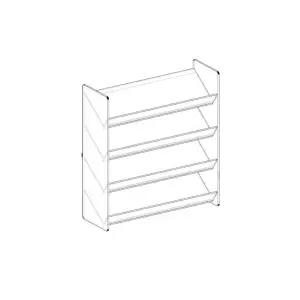 아크릴 화장품 립스틱 정리대 네일 보관함 수납 진열대