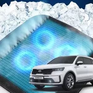 (제품 TYPE 1 - 쿨링 4팬)쏘렌토MQ4 자동차 호환 4팬 쿨링방석 메쉬