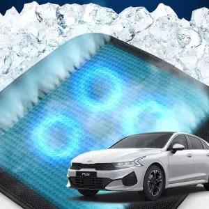 (제품 TYPE 1 - 쿨링 4팬)더뉴K5 자동차 호환 4팬 쿨링방석 메쉬