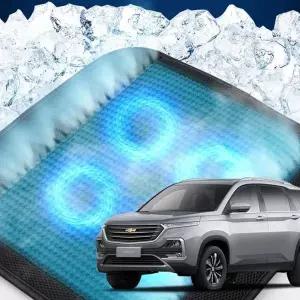 (제품 TYPE 1 - 쿨링 4팬)캡티바 자동차 호환 4팬 쿨링방석 메쉬