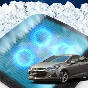 (제품 TYPE 1 - 쿨링 4팬)올뉴크루즈 자동차 호환 4팬 쿨링방석 메쉬