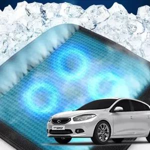 (제품 TYPE 1 - 쿨링 4팬)SM3 자동차 호환 4팬 쿨링방석 메쉬