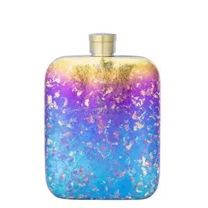 힙플라스크 티타늄 휴대용 주류병 경량 컬러 캠핑용 술병