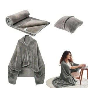 충전 전기 담요 일정한 2개 부드러운 보물 케이스 비행 외투 보조배터리 인공물