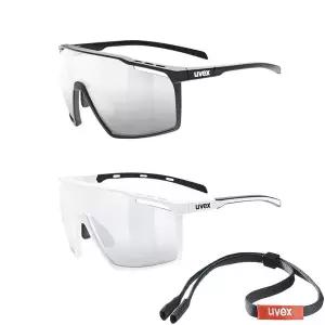 우벡스 mtn perform VM 아시안핏 실버미러 스포츠 선글라스+아이웨어스트랩