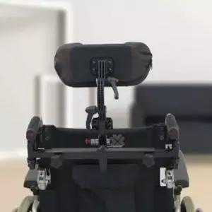 휠체어 헤드레스트 목받침 전동휠체어 범용 노인 노약자 머리받침 접이식