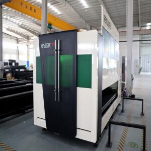 스테인레스 스틸 탄소강 1500W 3000W 12000W를 위한 직업적인 섬유 레이저 금속 시트 절단기