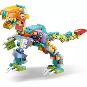 어린이장난감 캡슐블럭 쥬라기 킹왕짱티라노 블록합체 12개입