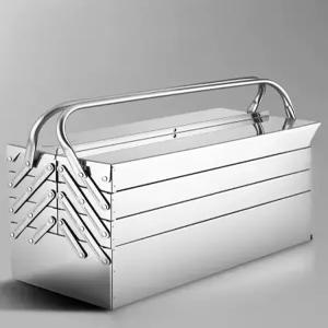 미군탄통 공구함 스테인리스 박스 탄피통 수집품 3단