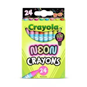 크레욜라 네온 크레용 24색