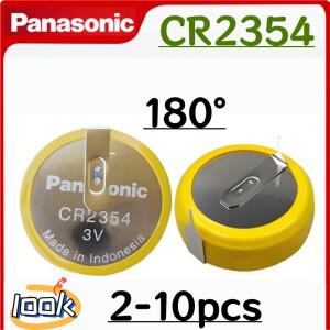 5-20PCS 오리지널 파나소닉 CR2354 리튬 배터리(2핀 포함) 180도 용접 핀 전자 액세서리